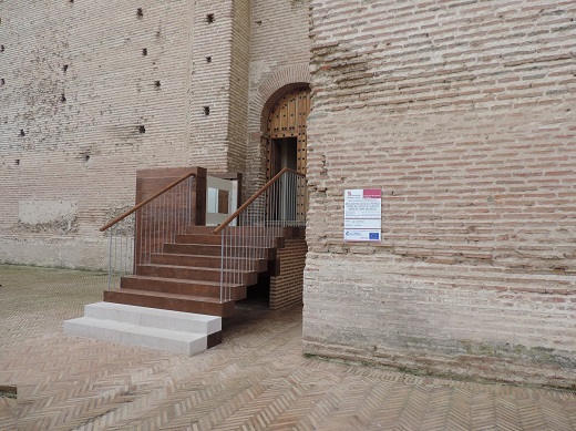 mejora de la accesibilidad en el Castillo de la Mota, en Medina del Campo