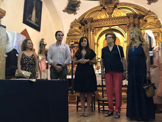 Inaugurada la exposición del Centro San Vicente Ferrer - Ermita del Amparo con motivo de la Semana Renacentista de Medina del Campo.