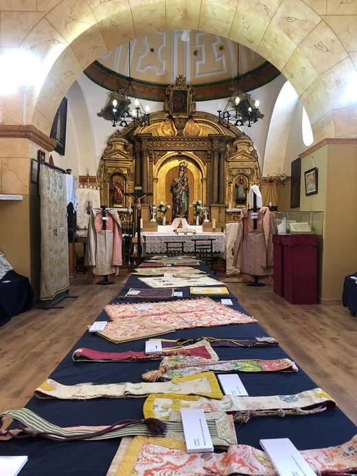 Inaugurada la exposición del Centro San Vicente Ferrer - Ermita del Amparo con motivo de la Semana Renacentista de Medina del Campo.