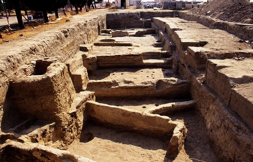 Yacimientos restos arqueológicos del poblado prehistórico de La Mota