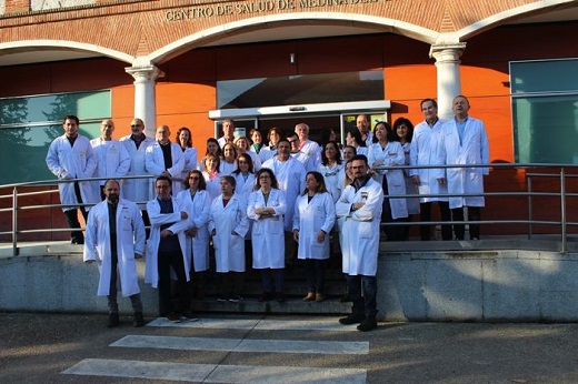 Los profesionales del Centro de Salud de Medina del Campo celebraron el Día de la Atención Primaria