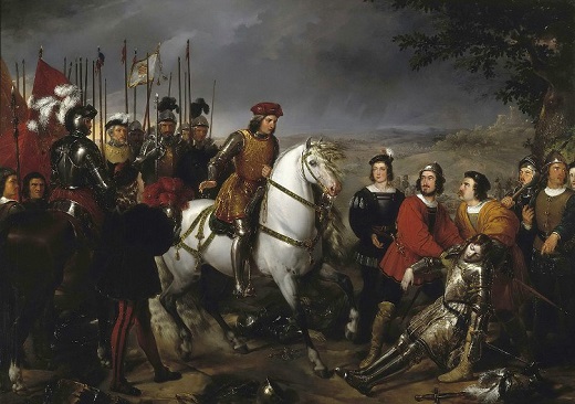 El Gran Capitán ante el cadáver del duque de Nemours tras la batalla de Ceriñola (Federico de Madrazo)/Imagen: dominio público en Wikimedia Commons