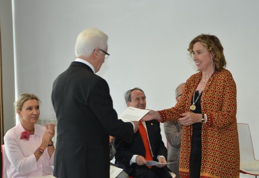 Toma de posesión de Rosa Urbón, presidenta de Cruz Roja Valladolid, el pasado 20 de junio. - Foto: Cruz Roja