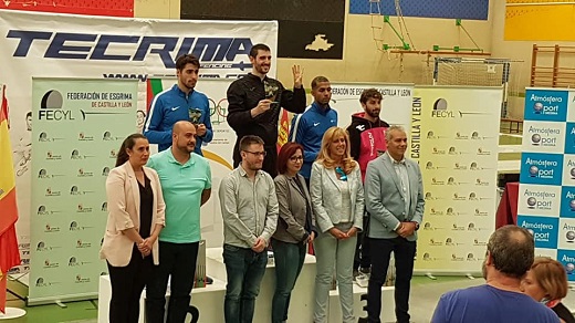 Campeonato de Esgrima. Entrega de Premios.