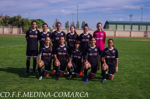 Equipo de fútbol femenino CD.F-F-MEDINA-COMARCA.
