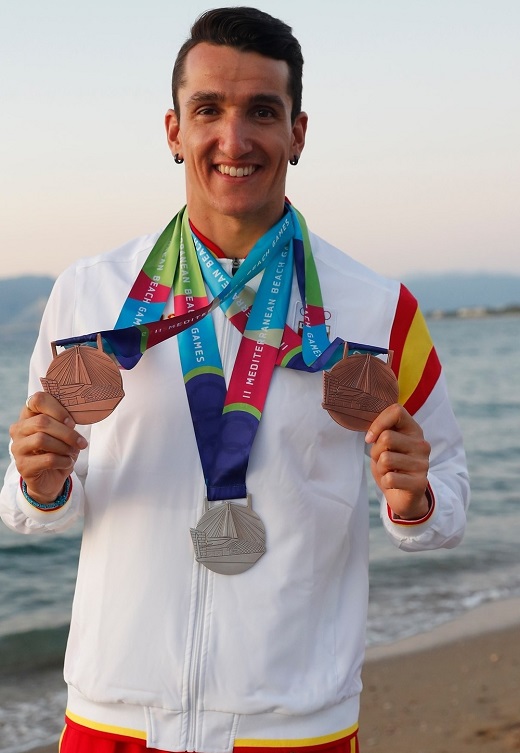 Tres medallas para José Antonio Alonso en Grecia - Foto: Carmen Juncal