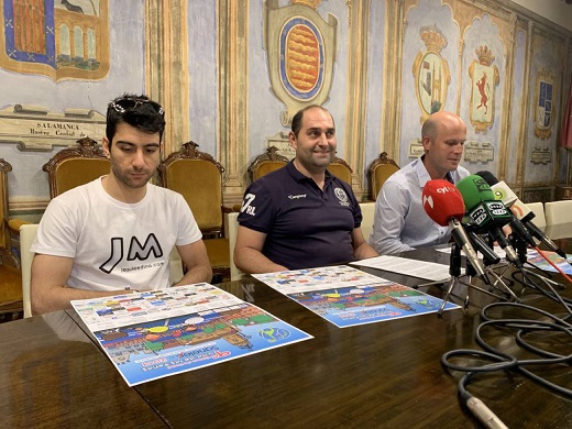 Jesu Medina, Juan Antonio Pisador y Javier Escribano presentan el Torneo de Pádel / Cadena SER