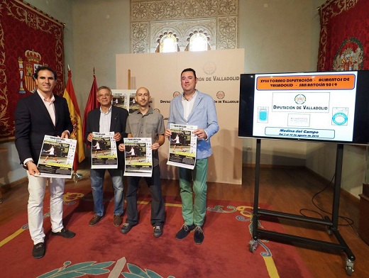 Presentación, en la Diputación de Valladolid, del Torneo de Tenis que se disputa en Medina / Cadena SER