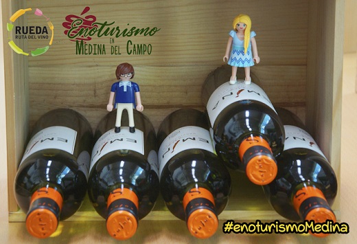 El vino en Medina del Campo desde los ojos de un Playmobil