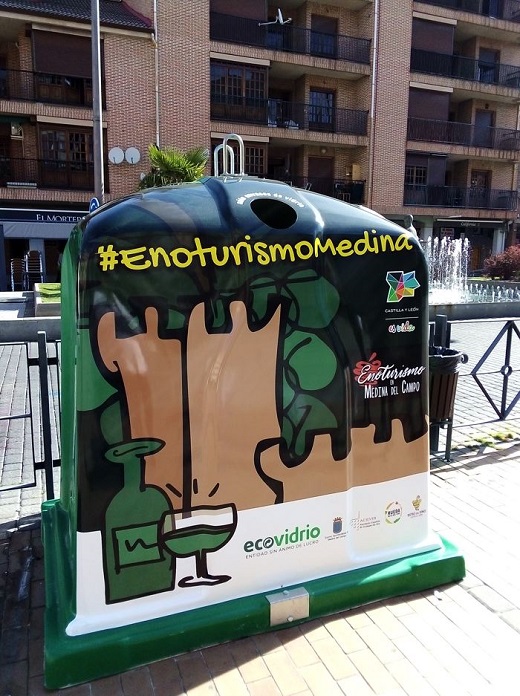 Ecovidrio participará en la quinta Feria de Enoturismo que se celebra este fin de semana en Medina del Campo