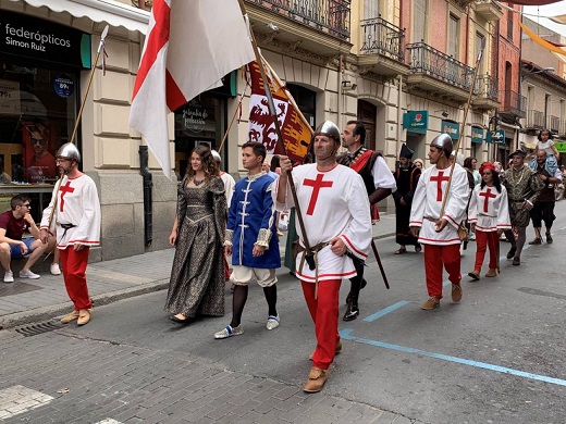 Recreación de la visita de la Infanta Isabel y el Rey Alfonso a las ferias de Medina / Cadena SER