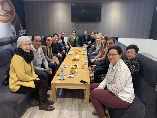 Encuentro anual de la prensa con Gana Medina y otros representantes políticos de la comarca / Cadena SER