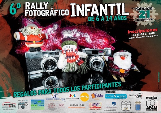 Cartel Rally Fotográfico Infantil