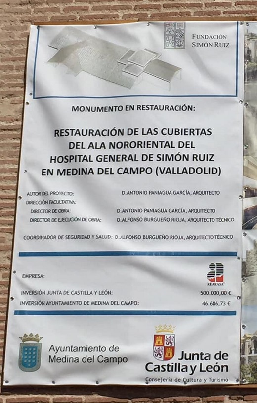 Visita al Hospital de Simón Ruiz del alcalde Guzmán Gómez Alonso.