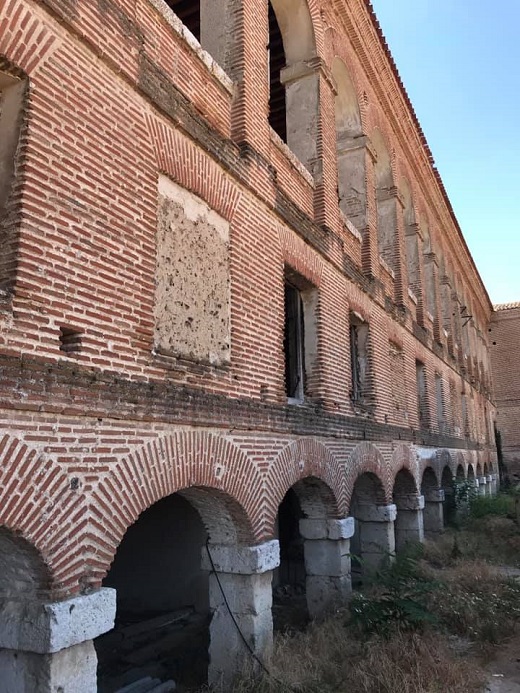 Visita al Hospital de Simón Ruiz del alcalde Guzmán Gómez Alonso.