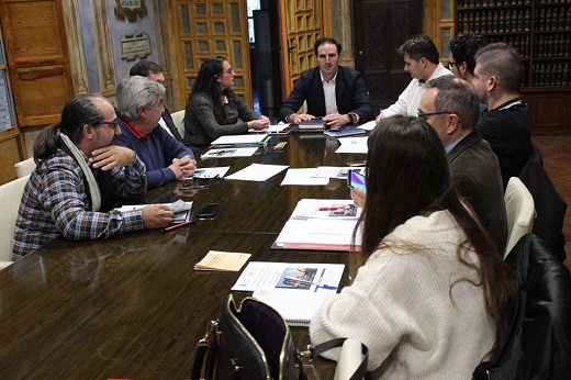 Estuvimos en la comisión del V Centenario de la Guerra de las Comunidades en Medina del Campo