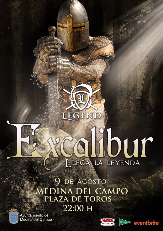 La lleyenda de Excalibur llega a Medina del Campo 