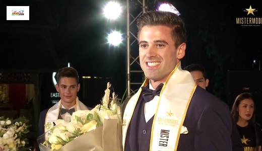 Sergio Ayala ganador del Premio Míster Model Internacional 2019.