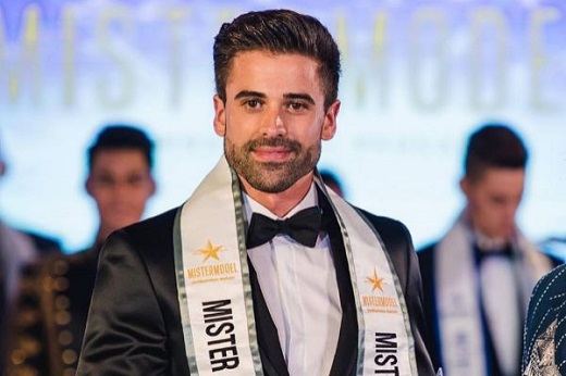 El modelo Sergio Ayala Míster Model Internacional 2019