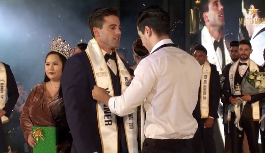 Sergio Ayala ganador del Premio Míster Model Internacional 2019.