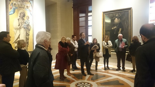 Inauguración de la exposición sobre el Archivo Simón Ruiz en Sevilla