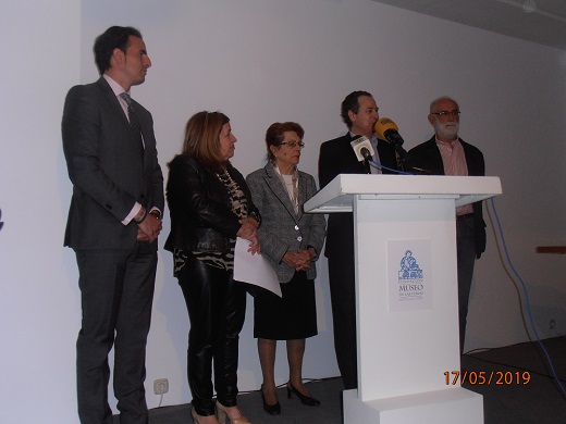 Acto presentación de la restauración del sagrario-tabernáculo del retablo mayor de la iglesia del Hospital Simón Ruiz