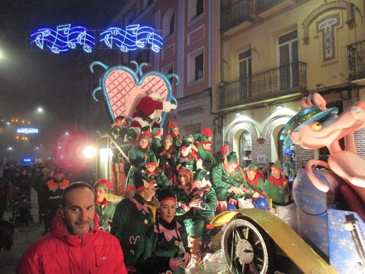 Papá Noel desfilará en las Navidades de Medina del Campo