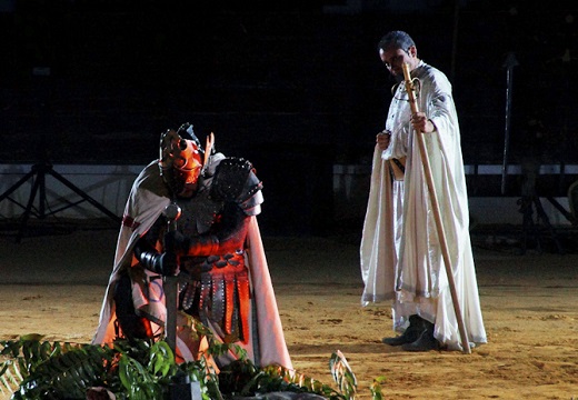 Medina del Campo acogerá el espectacular estreno de La leyenda de Excalibur. Fotografía: Daphneé García.