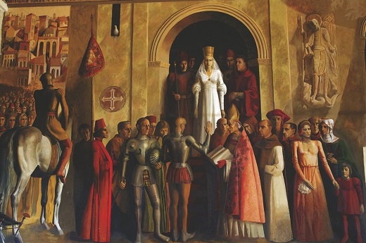 El 13 de diciembre de 2019 se cumplen 545 años de la proclamación de Isabel en Segovia.