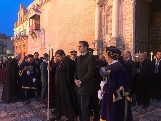 Guzmán Gómez en la procesión del Viernes de Dolores de Medina del Campo / Cadena Ser