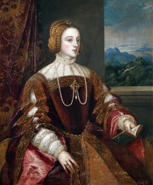 La emperatriz Isabel de Portugal de Tiziano