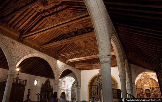 Artesonado de la Iglesia de Nuestra Señora de la Asunción - Cantaracillo.