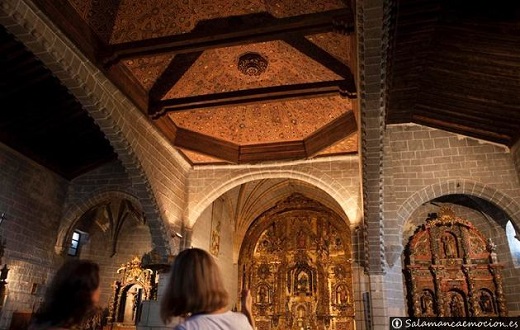 Artesonado de la Iglesia de Nuestra Señora del Castillo - Macotera.
