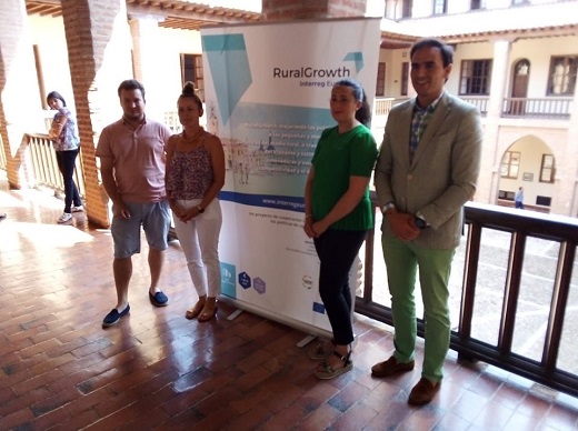 Clausura del proyecto Interreg Europe Rural Growrh con la presencia del Alcalde de la Villa Guzman Gomez Alonso