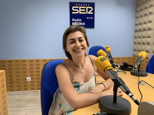 Alejandra Estévez, pregonera de San Antolín 2019 / Cadena SER