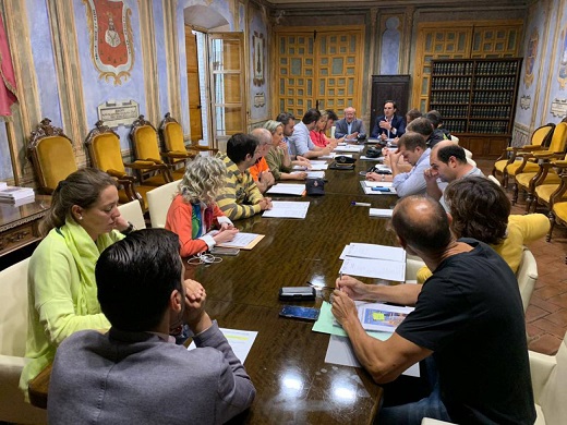 Instantánea de la Junta de Seguridad celebrada esta mañana / Cadena SER