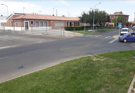 Corral que se instalará en la Calle de Logroño 