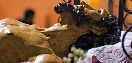 Medina del Campo. Real Cofradía del Santo Sepulcro. Cristo Yacente del año 2019
