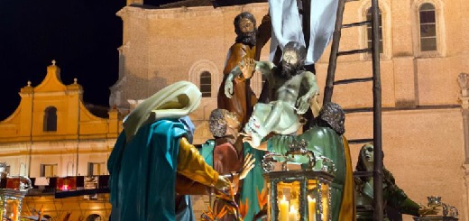 Medina del Campo, Cofradía del Santo Descendimiento del Señor. El Descendimiento del Señor del año 2019