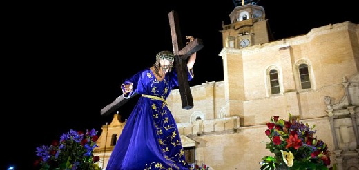 Medina del Campo, Cofradía de la Misericordia y Nuestro Padre Jesús Nazareno. Nazareno de las Angustias año 2019