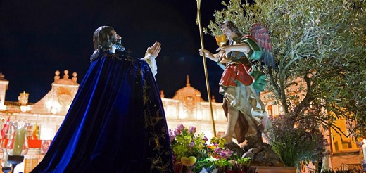 Medina del Campo, Cofradía de la Oración del Huerto y de la vera Cruz. Oracion del Huerto del año 2019
