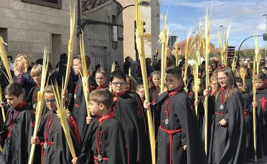 Procesión de la Borriquilla en Medina del Campo / PATRICIA GONZÁLEZ