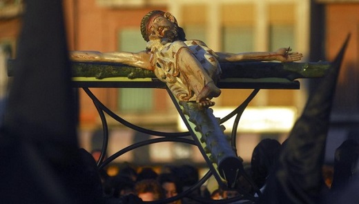 Procesión del Sacrificio el Viernes Santo en Medina del Campo - DIP. VALLADOLID