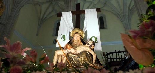 Medina del Campo, Cofradía de la Oración del Huerto y de la vera Cruz. Nuestra Señora de las Angustias del año 2019