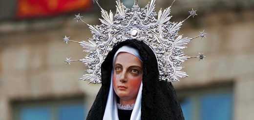 Medina del Campo. Cofradía de Nuestra Señora Madre Santísima de la Soledad y Virgen de la Alegría. Nuestra Madre Santisima de la Soledad año de 2019