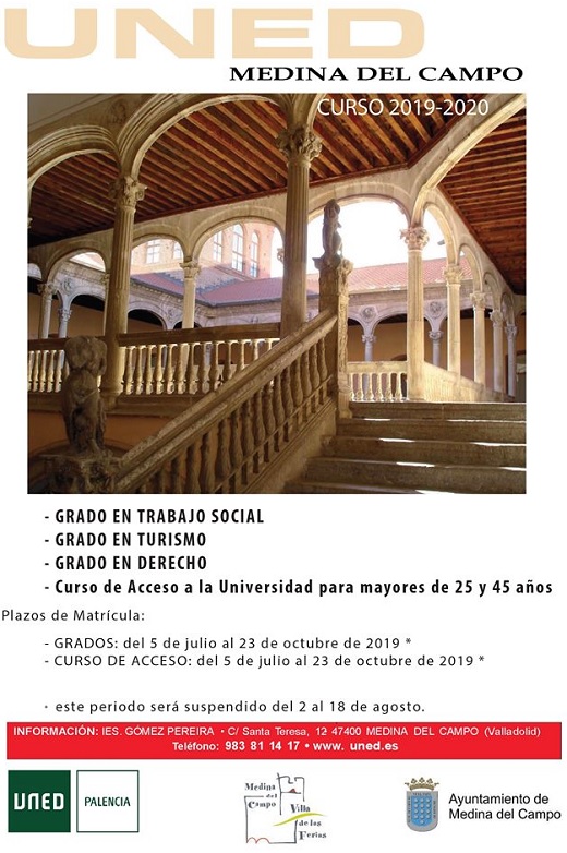 La UNED ya tiene preparada su oferta formativa en Medina del Campo para el próximo curso / Cadena SER La UNED ya tiene preparada su oferta formativa en Medina del Campo para el próximo curso / Cadena SER
