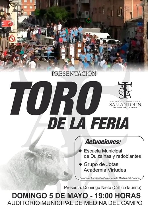 Cartel Toro de Feria 2019