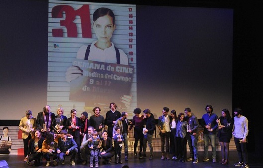 Gala de clausura de la pasada edición de la Semana de Cine de Medina del Campo. / FRANJIMÉNEZ