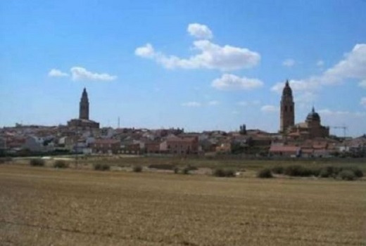 Vista panorámica de Alaejos