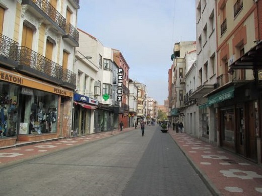 Comercios calle de Padilla de Medina del Campo
